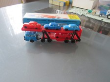 Modell Tatra Autotransporter + 4 PKWs Wartburg 311 Spur TT