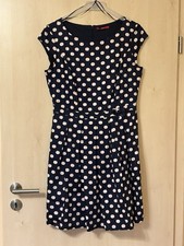 S Oliver Etuikleid , blau mit