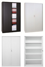 Rolladenschrank Aktenschrank Rolloschrank Büroschrank Stahlschrank Jalousie NEU