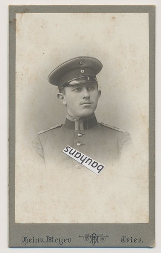 Cdv foto portrait soldat - cdv,,