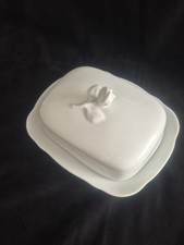 Butterdose von Hutschenreuther aus der Serie Maria Theresia  Weiß