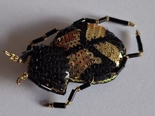 Vintage Käfer-Brosche