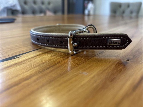 Hunter hundehalsband leder - hundehalsband,