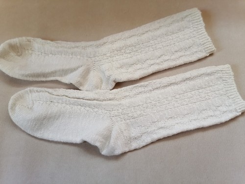 Trachtensocken naturweiß - ,