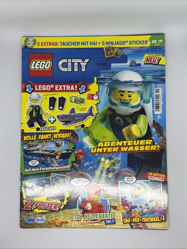 Lego city comic kinder magazin - city,