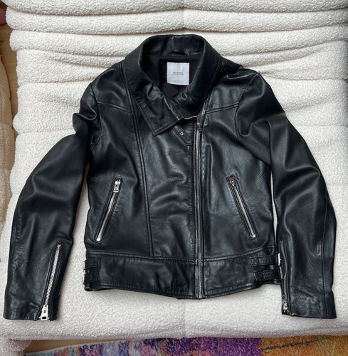 Mango damen biker - biker, lederjacke