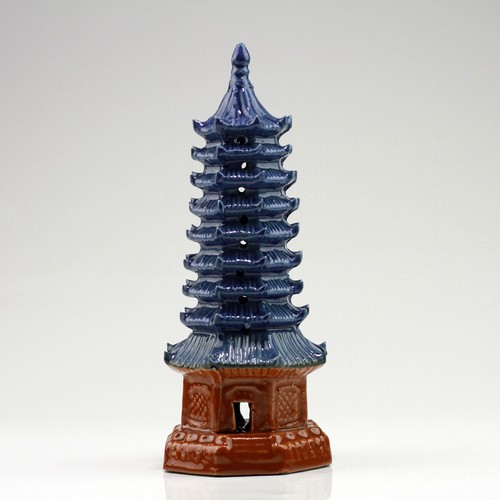 Chinesische keramik pagode - chinesische, keramik-pagode