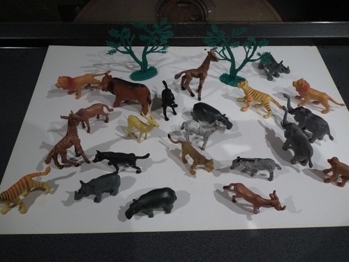 Spielzeugtiere konvolut tiere - konvolut,