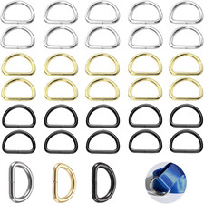 30 Stück Karabiner D-Ringe