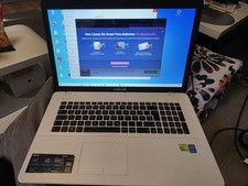 Asus R752L Notebook 500GB SSD Samsung