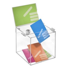 Losbox aus Acrylglas