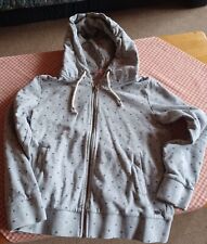 EDC by Esprit Sweatjacke L ? hellgrau mit Sternchen, Kapuze, top