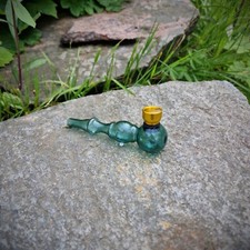 Budawi® Glaspfeife türkis