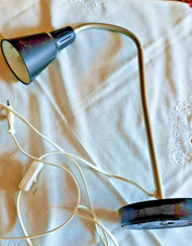 IKEA KVART Lampe SCHWARZ Retro verstellbar flexibel Tisch Schreibtisch Leselampe