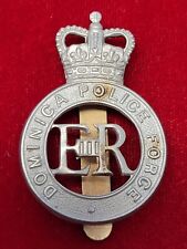 ALTES STILLGELEGTES DOMINICA POLICE FORCE MÜTZENABZEICHEN - HM FIRMIN LONDON