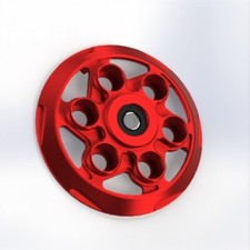 Ducati Kupplung Druckplatte Kupplungsdruckplatte rot NEU