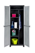 Kunststoffschrank Spindschrank Besenschrank Schrank mit Besenfach Putzschrank