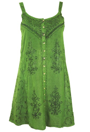 Besticktes indisches kleid - besticktes,