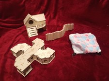 Hamster Zubehör Set Neu Zwerghamster Maus Mäuse Häuschen Etage Hängematte