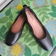 Josef Seibel Ballerinas schwarz Gr.43 Leder Neu!