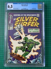 Silver Surfer 2 CGC 6.5 White Pages 1st Badoon 1968