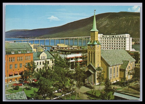 Ansichtskarte tromsö partie - tromsö,