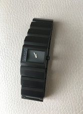 Stahl Uhr - Schwarz - Marke