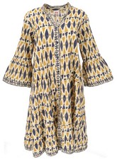 Boho baumwoll maxikleid - boho,
