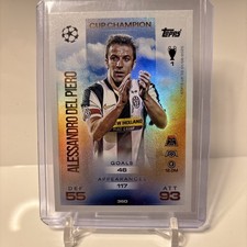 Alessandro Del Piero Cup Champion Topps Match Attax CL 2025/26 #360