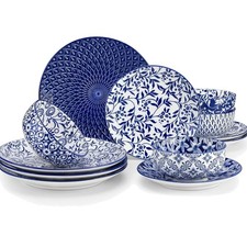 Geschirrset 12-tlg Porzellan