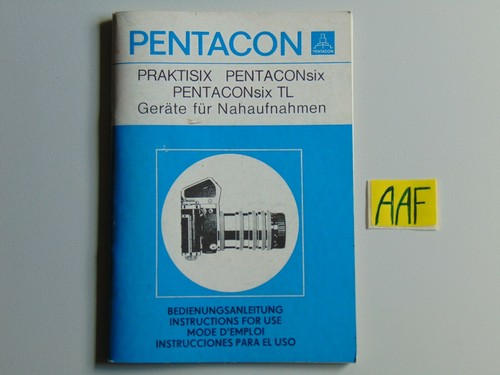 Pentacon praktisix - pentacon,