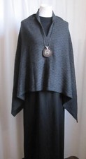 Lagenlook strick poncho - lagenlook,