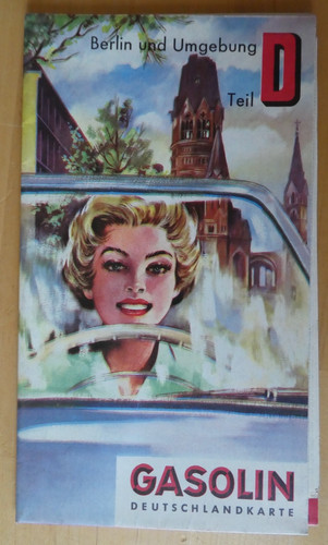 Gasolin landkarte 1956 - gasolin,