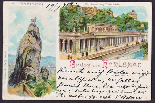 Karlsbad karlovy vary litho - vary, ak