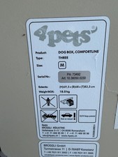 Hochwertige Hundebox 4pets dog