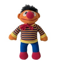 Ernie Sesamstraße Plüschfigur Stoffpuppe  27cm Child Dimension 90er Vintage 