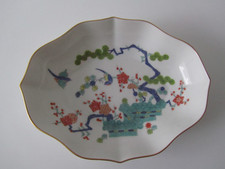 Ovale Schale Gezackt Porzellan