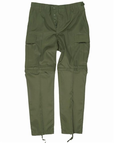 Zip off feldhose typ - zip-off, oliv