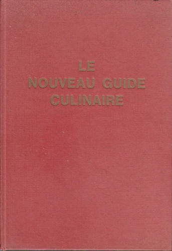 Nouveau guide culinaire - guide,