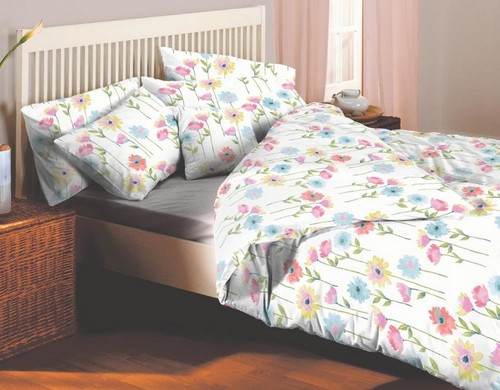 Bettwäsche blumen 100 bio - bettwäsche,