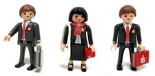 Playmobil * Bank Sparkasse * Mitarbeiter Mann / Mitarbeiterin / Frau * Auswahl