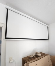 Lux Heimkino Beamer Rollo Leinwand 220 x 220 cm