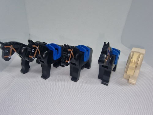Lego minifigur pferde mit - lego, 5