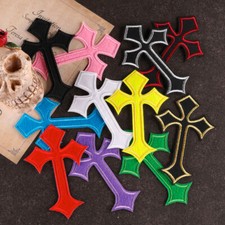 Gotisch Kreuz Iron On Patch