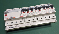 8 Legrand Sicherung B16A +1 FI Schutzschalter 40A 4pol +1 Phasenschiene 3pol SET