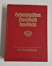 Genealogisches Handbuch des