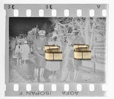 Original Negativ 4x3,5cm - Lübeck Schleswig-Holstein - Soldaten Ratzeburg Trave