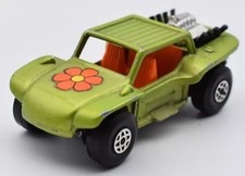 Matchbox Superfast #13 Baja Buggy. Auspuff schwarz. Unlackierte England Base