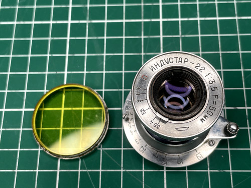Industar lens 1948 m39 - 1948,