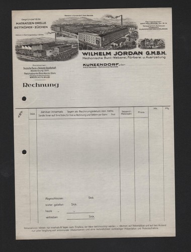 Kunzendorf rechnungsbogen - kunzendorf,,